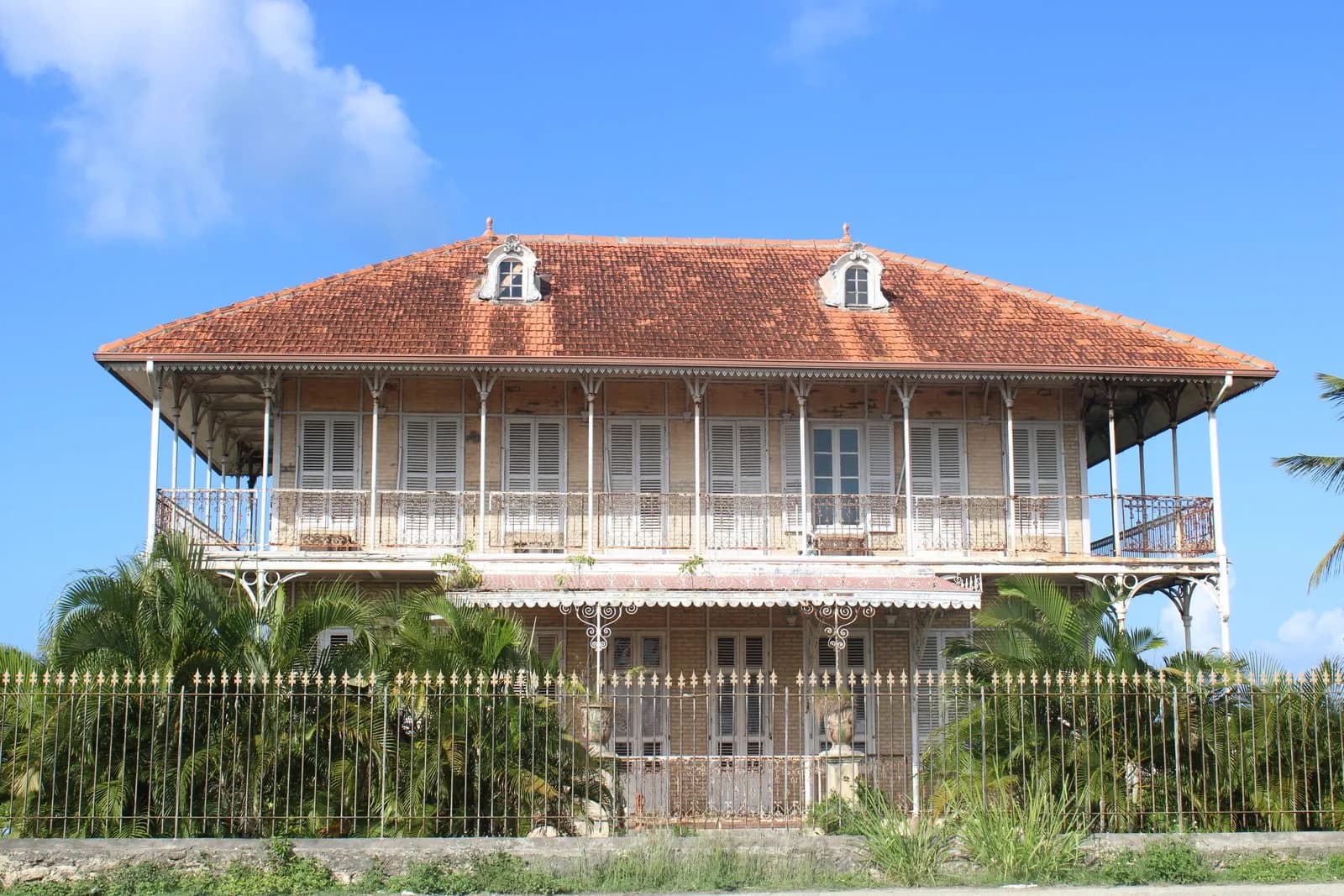 Ville antillaise en Guadeloupe